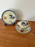 twee dragon kopjes met schotels, Antiek en Kunst, Antiek | Servies los, Ophalen of Verzenden