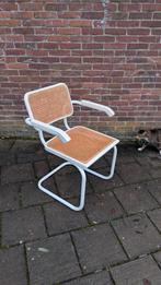 Marcel Breuer cesca stoel, rotan, webbing, Ophalen, Zo goed als nieuw, Bruin, Eén