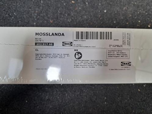 3x Ikea Mosslanda schilderijenplank - 55cm - wit, Huis en Inrichting, Woonaccessoires | Wandplanken en Boekenplanken, Nieuw, Ophalen