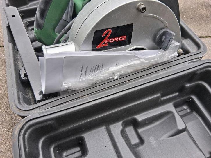 2 force Sleuvenfrees / Dubbele Muurfrees, Doe-het-zelf en Verbouw, Gereedschap | Zaagmachines, Gebruikt, Overige typen, 600 tot 1200 watt