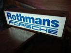 Oude lichtbak Porsche Rothmans, Verzamelen, Gebruikt, Lichtbak of (neon) lamp, Rothmans/porsche, Ophalen of Verzenden