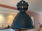 Industriele blauwe hanglamp, Ophalen, Zo goed als nieuw, Minder dan 50 cm