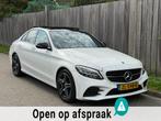 Mercedes-Benz C-klasse 180 AMG Panoramadak|360|Sfeerverlicht, Wit, Bedrijf, Sedan, C-Klasse