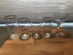 5 verschillende bier glazen artois, Ophalen, Gebruikt, Glas of Glazen, Overige merken