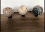 3 X Marmer natuursteen Calciet Kwarts Bol, Ophalen, Nieuw