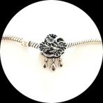 Pandora Wolk Zwaluw 792569C01 / retired zirkonia tekst, Pandora, Ophalen of Verzenden, Zo goed als nieuw, 1 bedel