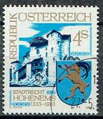 Oostenrijk 1983 Stadsrechten Hohenems 550 jaar Kasteel, Postzegels en Munten, Verzenden, Gestempeld, Plaats of Gebouw
