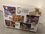 5 kerst puzzels nieuw in plastic, Hobby en Vrije tijd, Denksport en Puzzels, Ophalen of Verzenden, Zo goed als nieuw