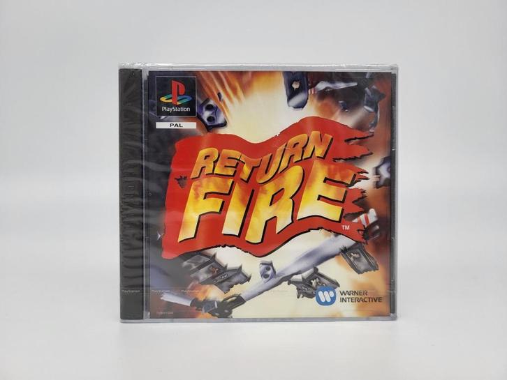Return Fire Playstation 1 PS1 PSX Sealed PAL Fullcover, Spelcomputers en Games, Games | Sony PlayStation 1, Nieuw, Avontuur en Actie