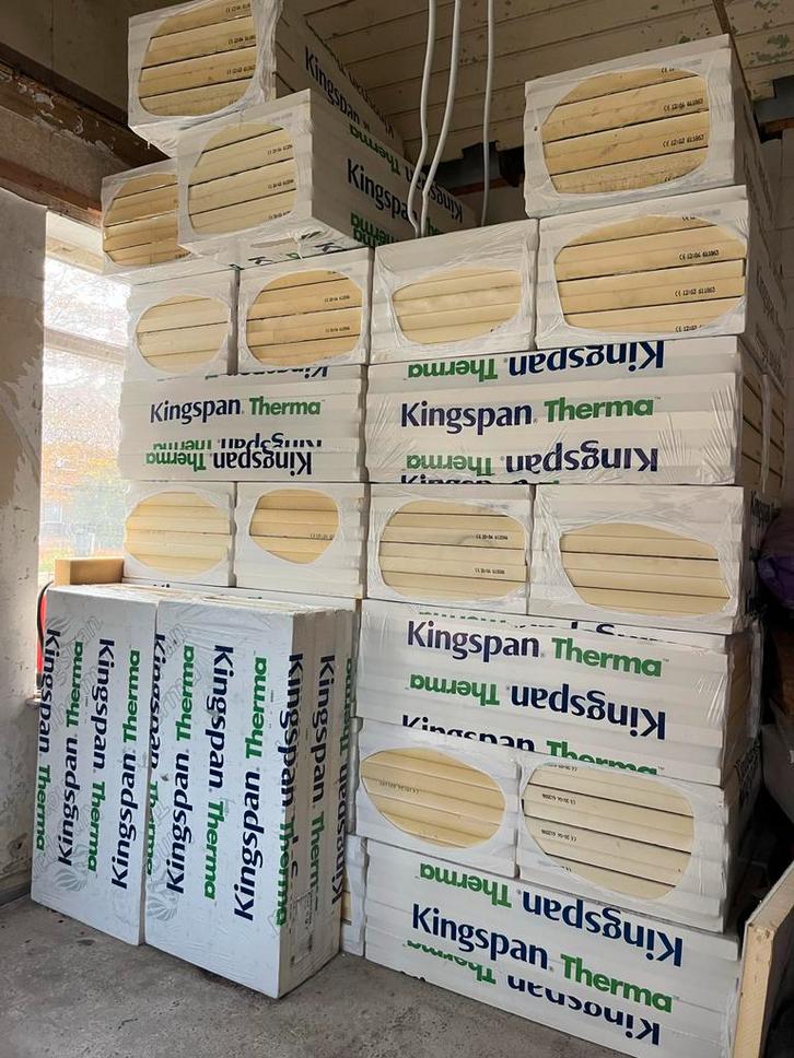 Kingspan Isolatie - Nieuw in verpakking!, Doe-het-zelf en Verbouw, Isolatie en Afdichting, Nieuw, Vloerisolatie, Hardschuim (Pir)