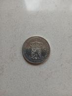 Zilveren gulden 1928 wilhelmina, Postzegels en Munten, Munten | Nederland, Ophalen, Koningin Wilhelmina, ½ gulden