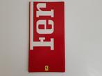 Ferrari - Modellen brochure - 1991, Ophalen of Verzenden, Ferrari, Ferrari