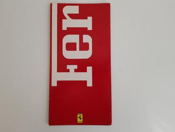 Ferrari - Modellen brochure - 1991 beschikbaar voor biedingen