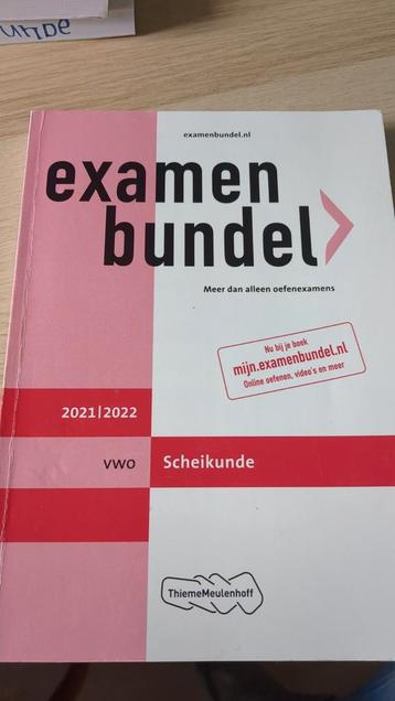 vwo Scheikunde 2021/2022 beschikbaar voor biedingen