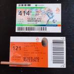 Tickets Nederland -Macedonië 12-10-2005., Gebruikt, Verzenden