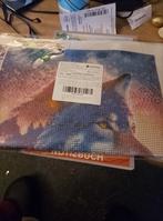 Diamond painting wolf om zelf te maken, Ophalen, Nieuw, Knutselwerk