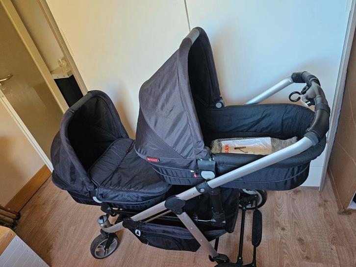 Topmark Top-Duo kinderwagen 2combi, overcompleet, Kinderen en Baby's, Tweelingen en Meerlingen, Gebruikt, Kinderwagen of Buggy
