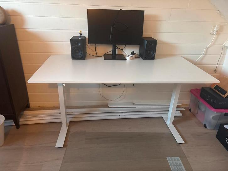 IKEA Zit/Sta Bureau 160x80 - Goede Staat!, Huis en Inrichting, Bureaus, Zo goed als nieuw, Stabureau, In hoogte verstelbaar, Ophalen
