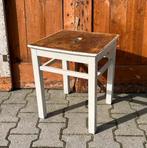 Kruk bijzettafel melk krukje hout origineel 45 cm hoog, Ophalen of Verzenden, Gebruikt, Hout