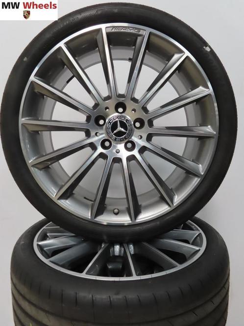 Mercedes E W213 C238 AMG 20 inch velgen met zomerbanden, Auto-onderdelen, Banden en Velgen, Banden en Velgen, Zomerbanden, 20 inch