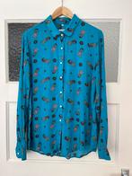 Vintage blouse Paisley print ganni Anna nina, Maat 42/44 (L), Ophalen of Verzenden, Roze, Zo goed als nieuw