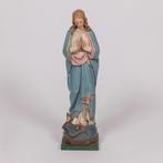 Maria beeld 19e eeuw gips, Ophalen of Verzenden