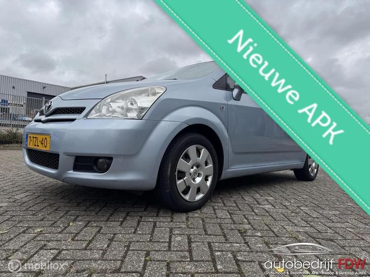 Toyota Corolla Verso 1.8 VVT-i Sol/TREKHAAK/ELEKTR.RAMEN/, Auto's, Toyota, Bedrijf, Te koop, Corolla Verso, ABS, Airbags, Airconditioning
