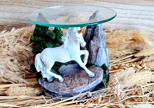 Aromabrander Magische eenhoorn, Huis en Inrichting, Woonaccessoires | Kandelaars en Kaarsen, Nieuw, Minder dan 25 cm, Overige materialen