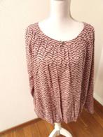 E55 SOYACONCEPT blouse shirt roze zwart XL 46/48, Soyaconcept, Maat 46/48 (XL) of groter, Ophalen of Verzenden, Zo goed als nieuw