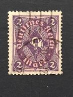 Duitsland Reich Mi 171 (wm Rauten), Verzenden, Overige periodes, Gestempeld