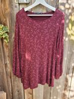 Gudrun Sjödén shirt burgundy mt XL, Gudrun Sjödén, Maat 46/48 (XL) of groter, Ophalen of Verzenden, Zo goed als nieuw