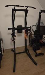 Optrekstrang / Pull-up bar / Power Tower (gebruikt), Sport en Fitness, Fitnessapparatuur, Ophalen, Gebruikt, Krachtstation, Metaal
