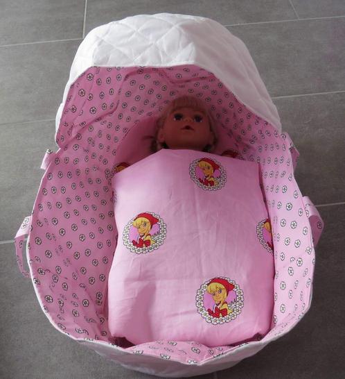 poppenkleertjes babypop born 43cm (reiswieg ), Kinderen en Baby's, Speelgoed | Poppen, Nieuw, Babypop, Ophalen of Verzenden