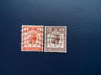 Twee Britse postzegels 1929, Ophalen of Verzenden, Gestempeld