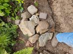 Tuinkeien natuurstenen circa 10 stuks, Tuin en Terras, Grind, Keien en Split, Ophalen, Gebruikt