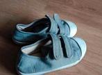 Gymschoenen maat 27 grijs gymschoentjes wit zool klitteband, Gebruikt, Ophalen of Verzenden, Jongen of Meisje, Sportschoenen
