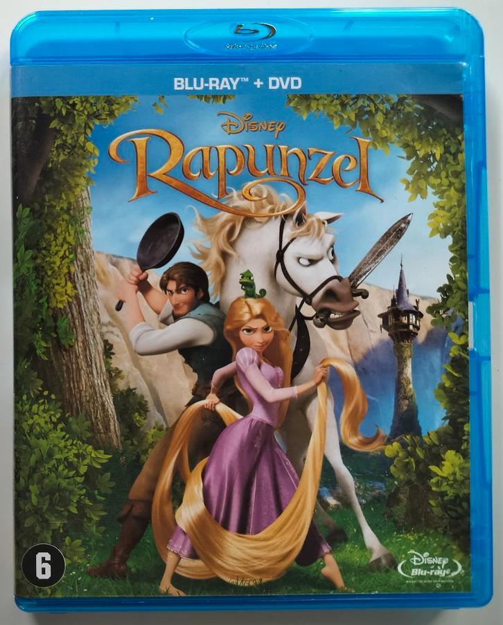 Rapunzel / Tangled [2010] *Blu-ray & DVD, Cd's en Dvd's, Blu-ray, Zo goed als nieuw, Tekenfilms en Animatie, 3D, Ophalen of Verzenden