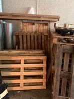 Wooden pallets, Doe-het-zelf en Verbouw, Hout en Planken, Ophalen, Zo goed als nieuw, Minder dan 200 cm, Pallet