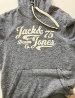 Blauwe sweater, merk Jack Jones, maat M, zo goed als nieuw, Ophalen, Zo goed als nieuw, Jack & Jones, Maat 48/50 (M)