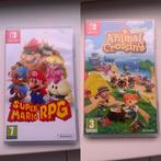 Super Mario RPG + Animal Crossing Nintendo Switch, Spelcomputers en Games, Games | Nintendo Switch, 1 speler, Ophalen of Verzenden