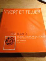 Catalogus Yvert et Tellier 1984 Tome 3 - West Europa, Ophalen of Verzenden, Catalogus
