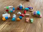 Nette houten blokjes van Woezel & Pip ZGAN, Kinderen en Baby's, Speelgoed | Houten speelgoed, Overige typen, Ophalen of Verzenden