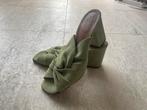 Jigsaw suède slingbacks, maat 39, mintgroen, nieuw!, Ophalen of Verzenden, Nieuw, Groen, Sandalen of Muiltjes