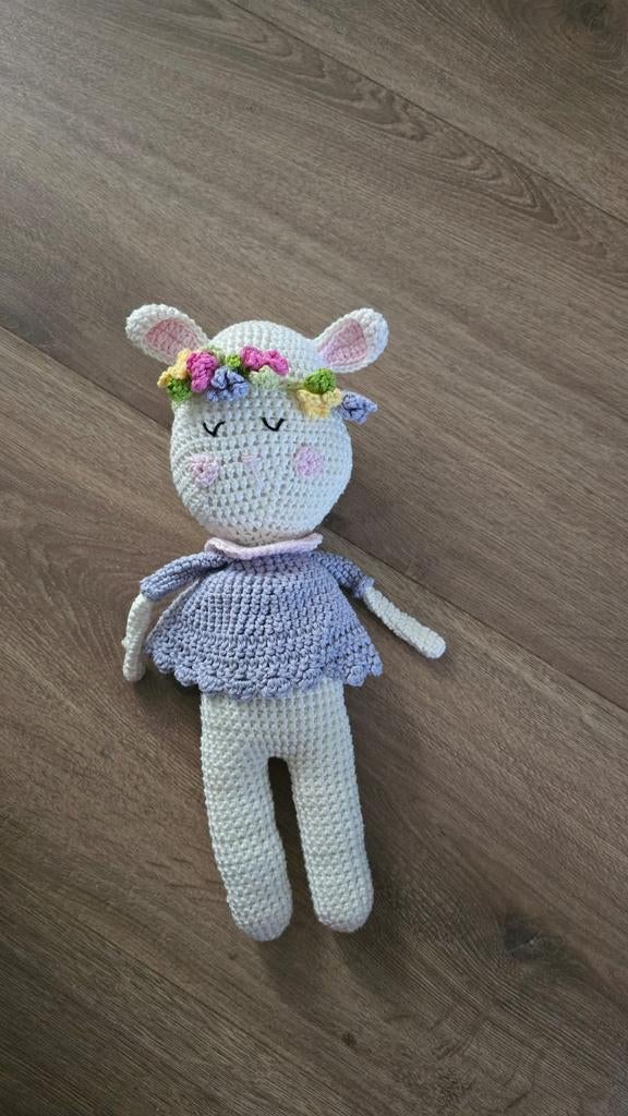 Schattige gehaakte knuffel, Ophalen of Verzenden, Zo goed als nieuw, Overige typen