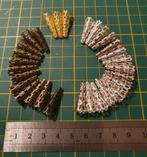 Filigrain Kralen eindkap div. kleuren ca. 30 stuks, Ophalen of Verzenden, Nieuw, Kraal