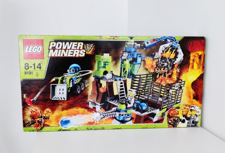 LEGO System Underground Power Miners nr. 8191 Lavatraz, Kinderen en Baby's, Speelgoed | Duplo en Lego, Zo goed als nieuw, Lego