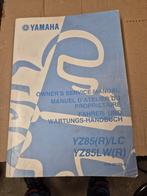 Yamaha werkplaats boek, Ophalen of Verzenden