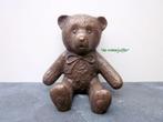 012* Bronzen teddy beer (Boven €75 geen verzendkosten), Nieuw, Overige materialen, Ophalen of Verzenden, Dierenbeeld