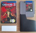 Gremlins 2 (cart + doos) - NES, 1 speler, Ophalen of Verzenden, Gebruikt, Avontuur en Actie