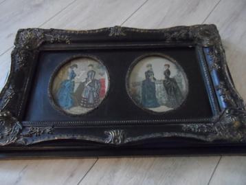 Brocante lijst met afbeelding €20,00. beschikbaar voor biedingen